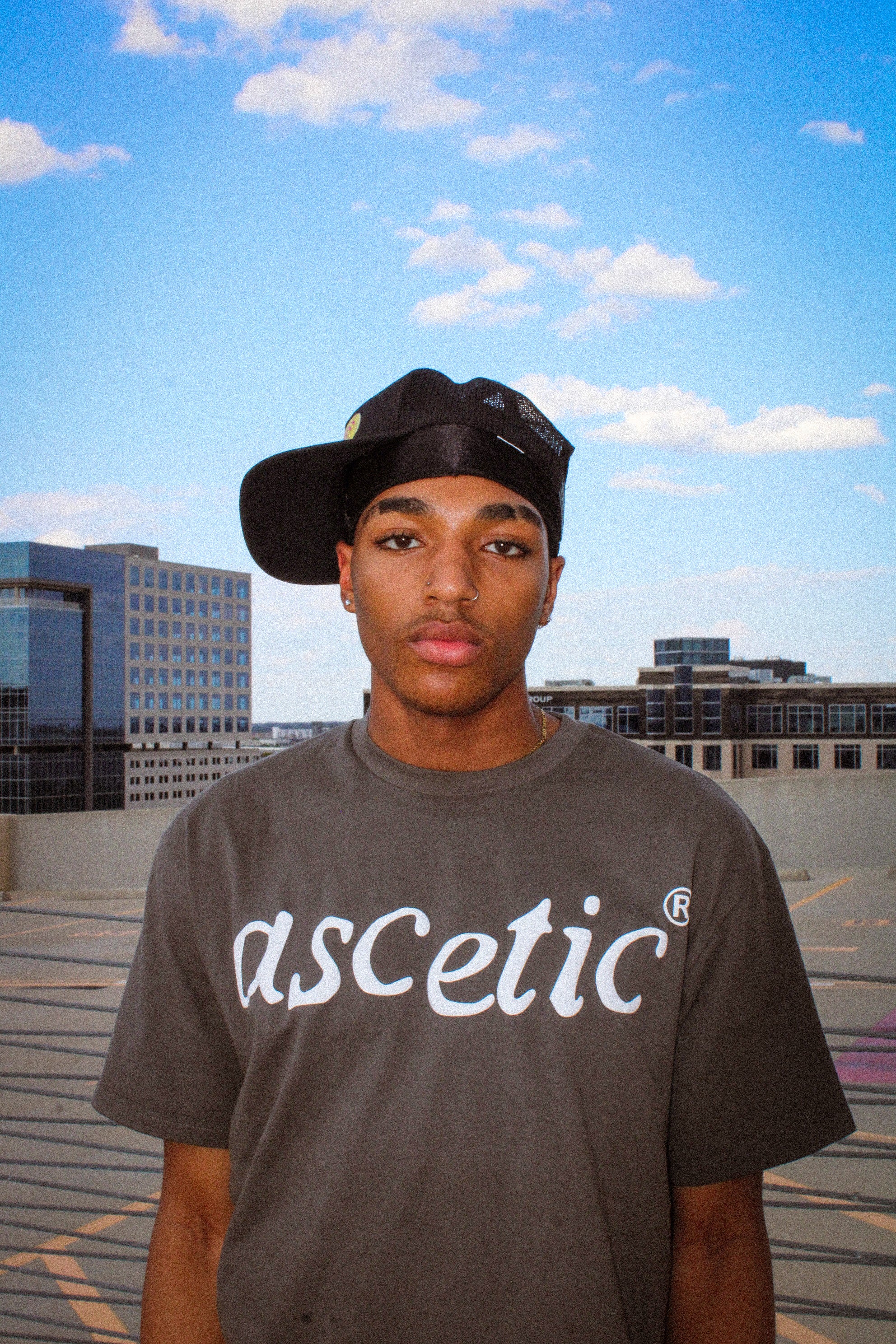 Isaiah 54:17 Box T-Shirt "Charcoal"